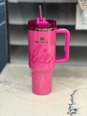 Stanley | Kitchen | Stanley Pink Tumbler With Gold Accents Lv Design New |  Poshmark